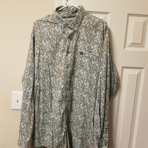 Cinch long sleeved shirt